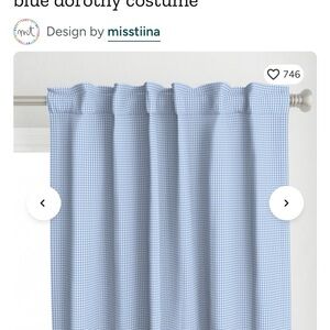 NEW - 2 curtain panels from Spoonflower